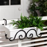 Кованый кронштейн для цветов 