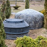 Крышка для септика валун U08378