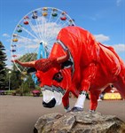 ростовая фигура быка