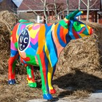 объемная фигура коровы