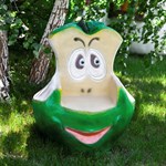 Яблоко кресло детское