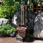 Декоративный садовый умывальник 