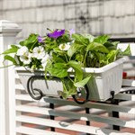 Кованая подставка для цветов 