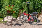 Парковка для велосипедов кованая 