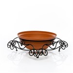 Кованый вазон для цветов  Кованый вазон для цветов