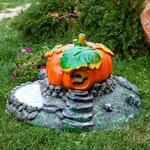 Крышка на люк в виде тыквы