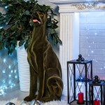 Фигура Доберман из флока