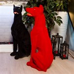 Декоративная фигура Доберман