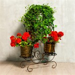 Подставка для цветов кованая