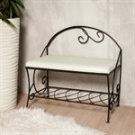 Банкетка белая 302-31 - фото 49962