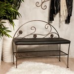 Обувница со спинкой 302-38 - фото 49973