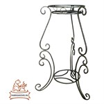 Кованая подставка под цветы напольная