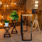 Стол барный лофт 66-100 66-100 - фото 50298