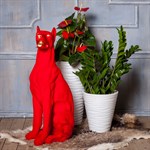 Бархатная фигура доберман