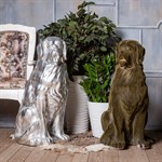 Ньюфаундленд интерьерная фигура FL07619-GR - фото 50571