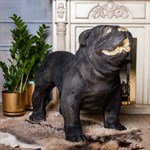 Бархатная фигура Бульдог