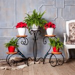 Подставки для цветов из металла