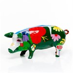 рекламная фигура свиньи