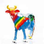 садовая фигура коровы большая