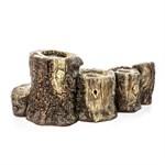 Фонтан пеньки для сада