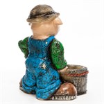 Кашпо Поросенок с корзинкой F08494 - фото 51418