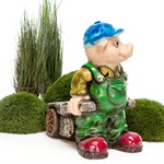 Вазон садовый