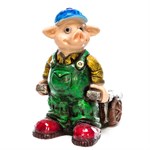 Свинка кашпо для цветов