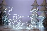 Световая фигура олень