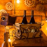 Подставка для бутылок сани