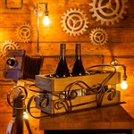 Сани подставка для бутылок