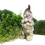 Фигура каменная гном