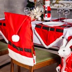 Чехол на стул новогодний