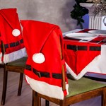 Новогодние чехлы на стулья