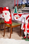 Новогодний чехол на стул
