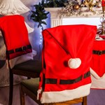 Чехол для стула Новогодний H801-00 - фото 52135