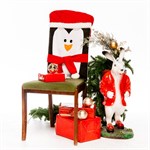 новогодние чехлы на стулья