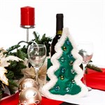 новогодний чехол на бутылку