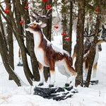 Садовая фигура Олень Садовая фигура Олень