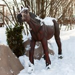 Фигура Лошадь из стеклопластика