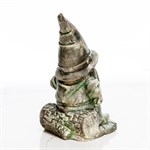 Гном на пеньке FL08404 F08404-BTO - фото 53276