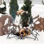 Дровница кованая