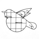 Настенная подставка для цветов