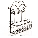 Навесная шпалера для цветов 15-808 15-808 - фото 53664