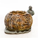 Кашпо садовое улитка