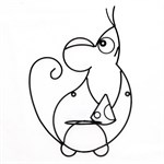 Кованая подставка для цветов