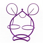 Цветочница металлическая на подоконник для 2-х кашпо 14-725 d=10см 14-725 - фото 54433