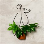 Настенная подставка для цветов Настенная подставка для цветов