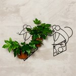 Настенная подставка для цветов Настенная подставка для цветов