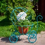 Подставка для цветов тыква-карета 51-300 - фото 56089