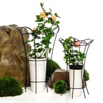 Опора круглая металлическая для растений 57-915 h=75 см 57-915 - фото 56251